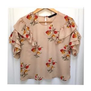 Zara Floral Top